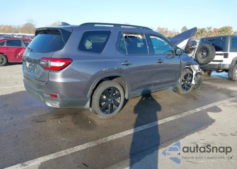 2025 Honda Pilot Black Edition из США, поврежденный, VIN 5FNYG1H97SB035002